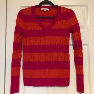 Striped LOFT sweater